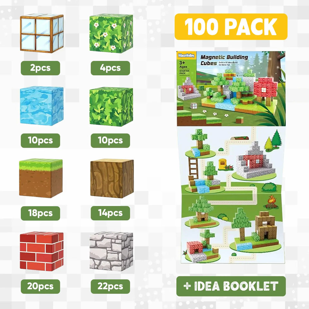 Folly Blocks -  The Ultimate Adventure Builder Set (100-piece)