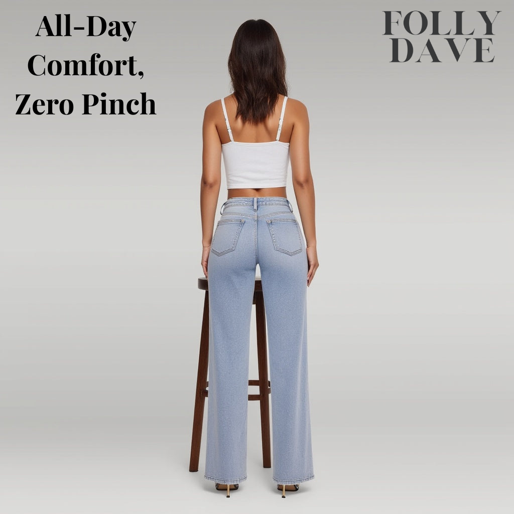 High Waisted BBL Jeans