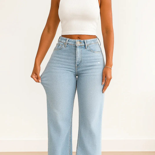 High Waisted BBL Jeans