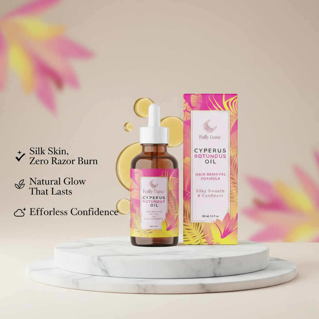 FollyDave Cyperus Rotundus Oil Follicle-Free