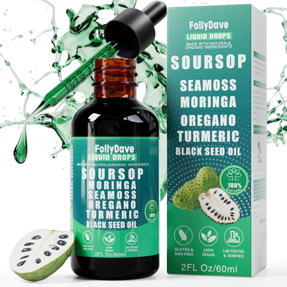 All Natural 10-in-1 Soursop Extract Drops